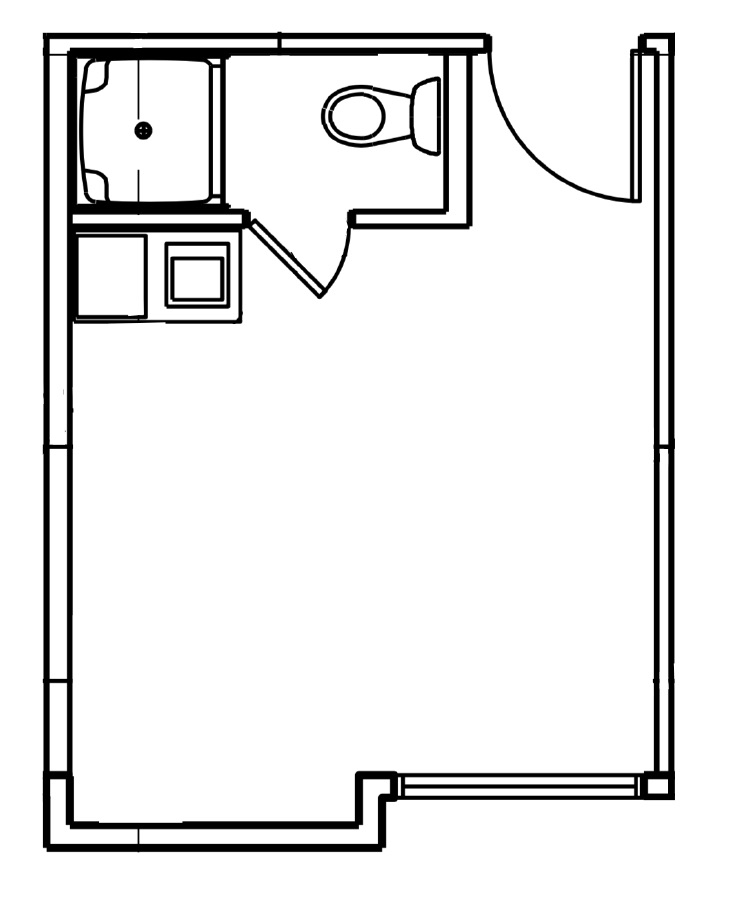 Residential Suite – 2 Floor Plan